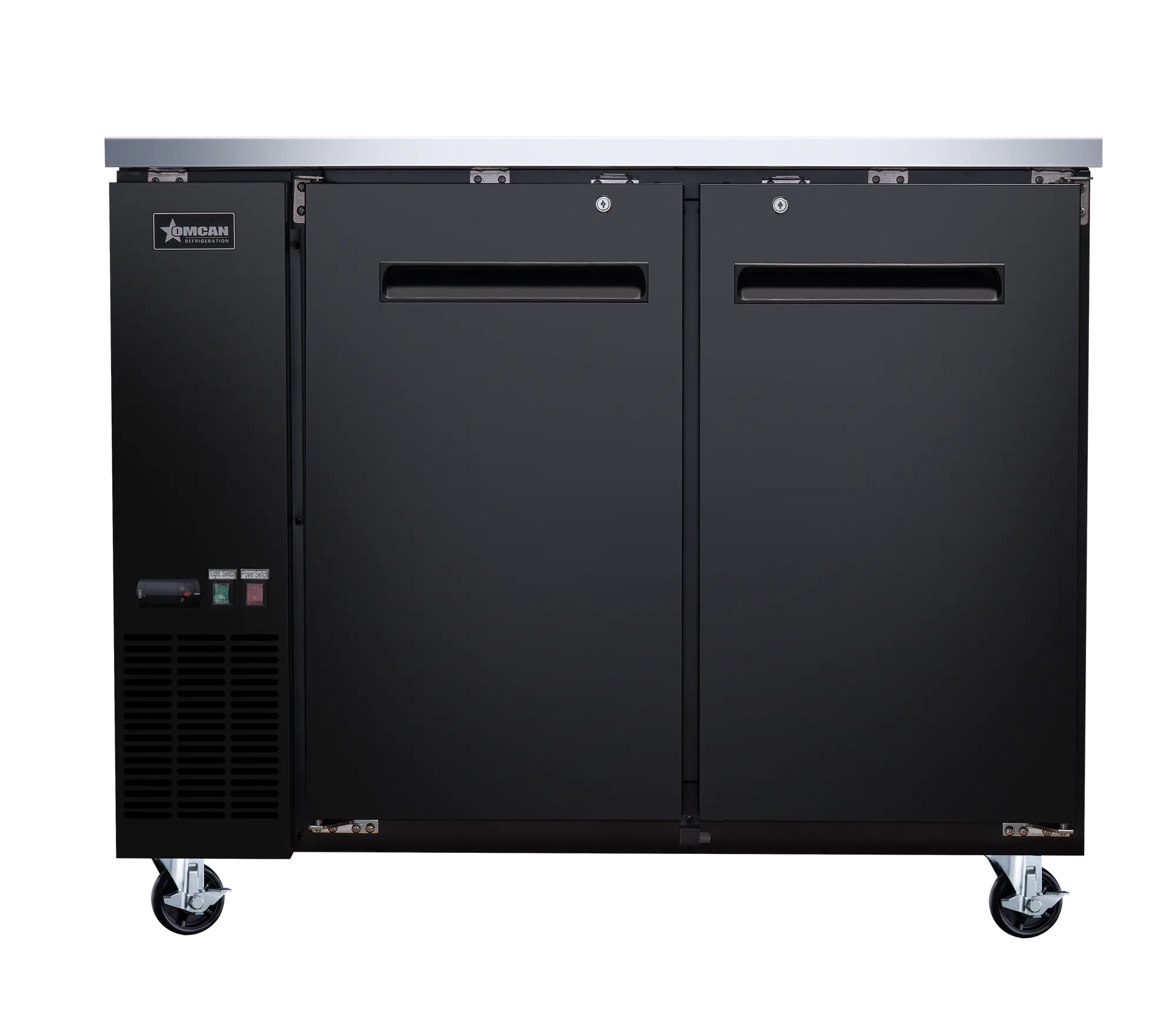 49″ Solid 2-Door Back Bar Cooler, 11.2 cu. ft. (318 L)