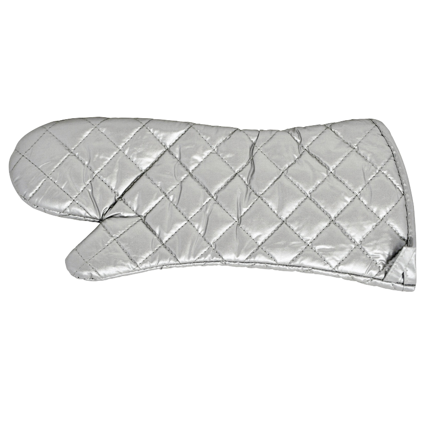 17-inch Silver Coated Heat Resistant Oven Mitt