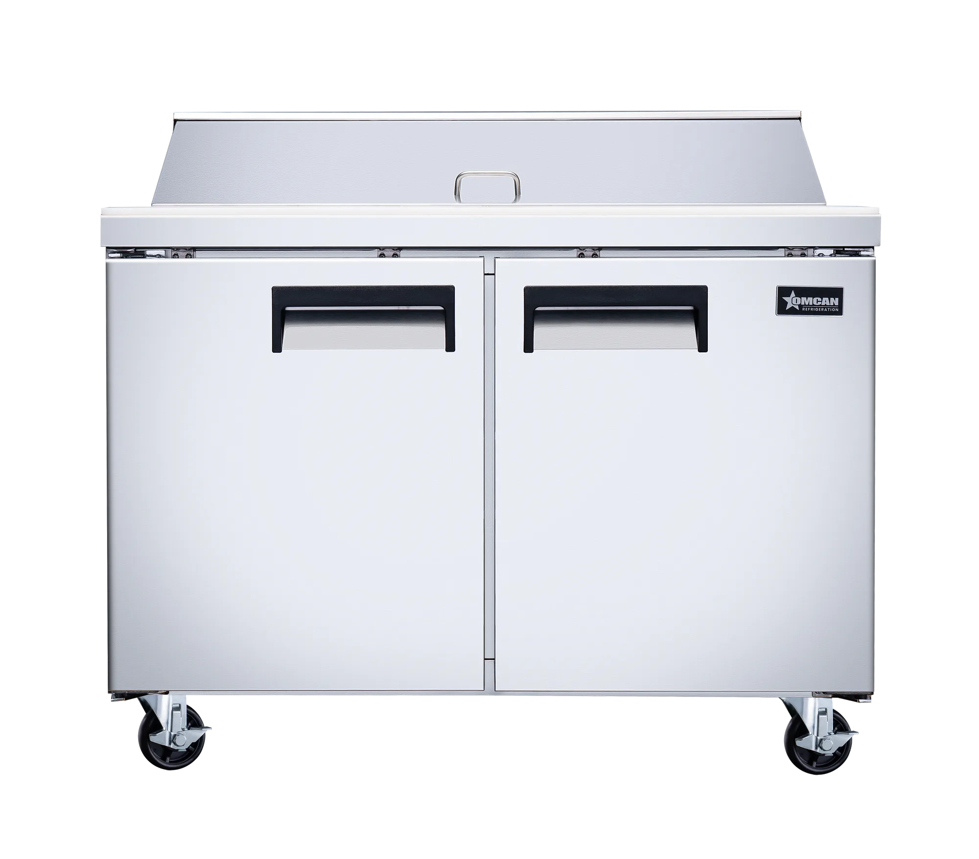 47″ Two (2) Door Refrigerated Prep Table, 9.5 cu. ft. (270 L), Stainless Steel
