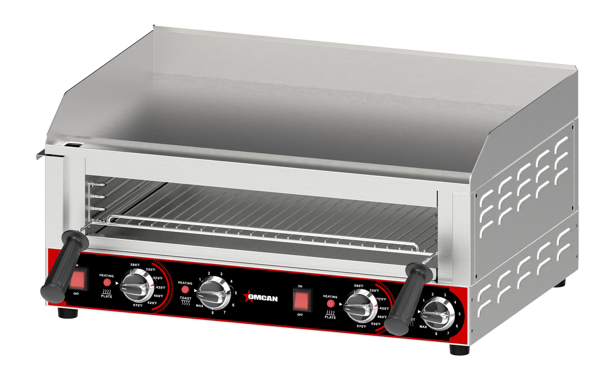 27.5" Combination Griddle with Toaster