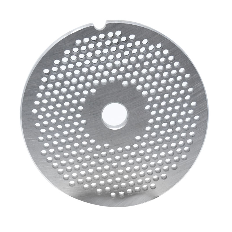 European Style #32 stainless steel plate, hubless, 3.2mm (1/8″) – one notch/ round