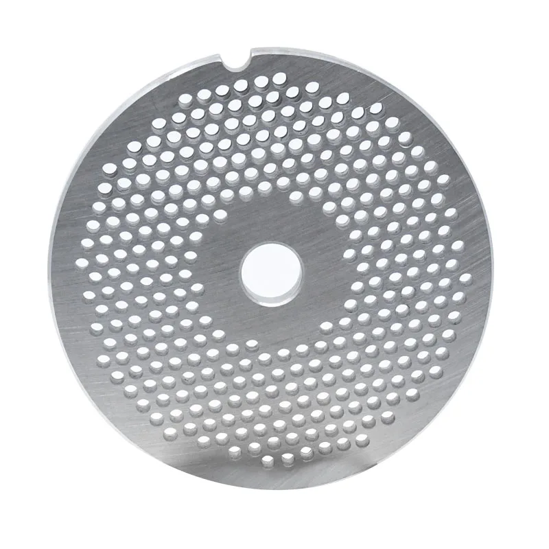 European Style #32 stainless steel plate, hubless, 3.2 mm (1/8″) – one notch / round