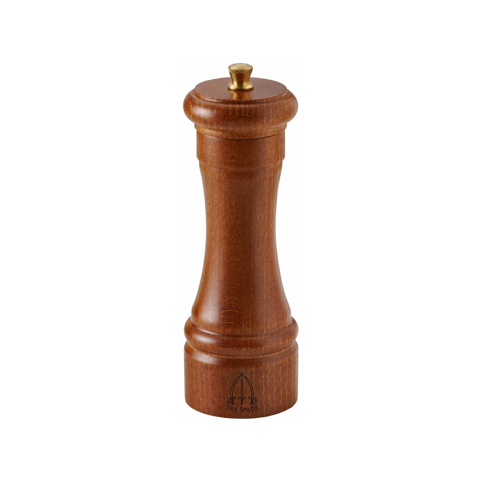 Classic Collection – 6″ Pepper Mill Traditional Dark Italian Beech Wood
