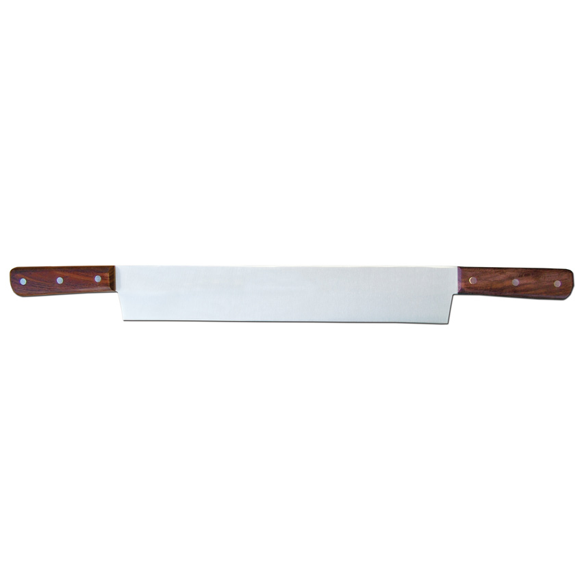 14-inch Cheese Knife with Double Wooden Handle