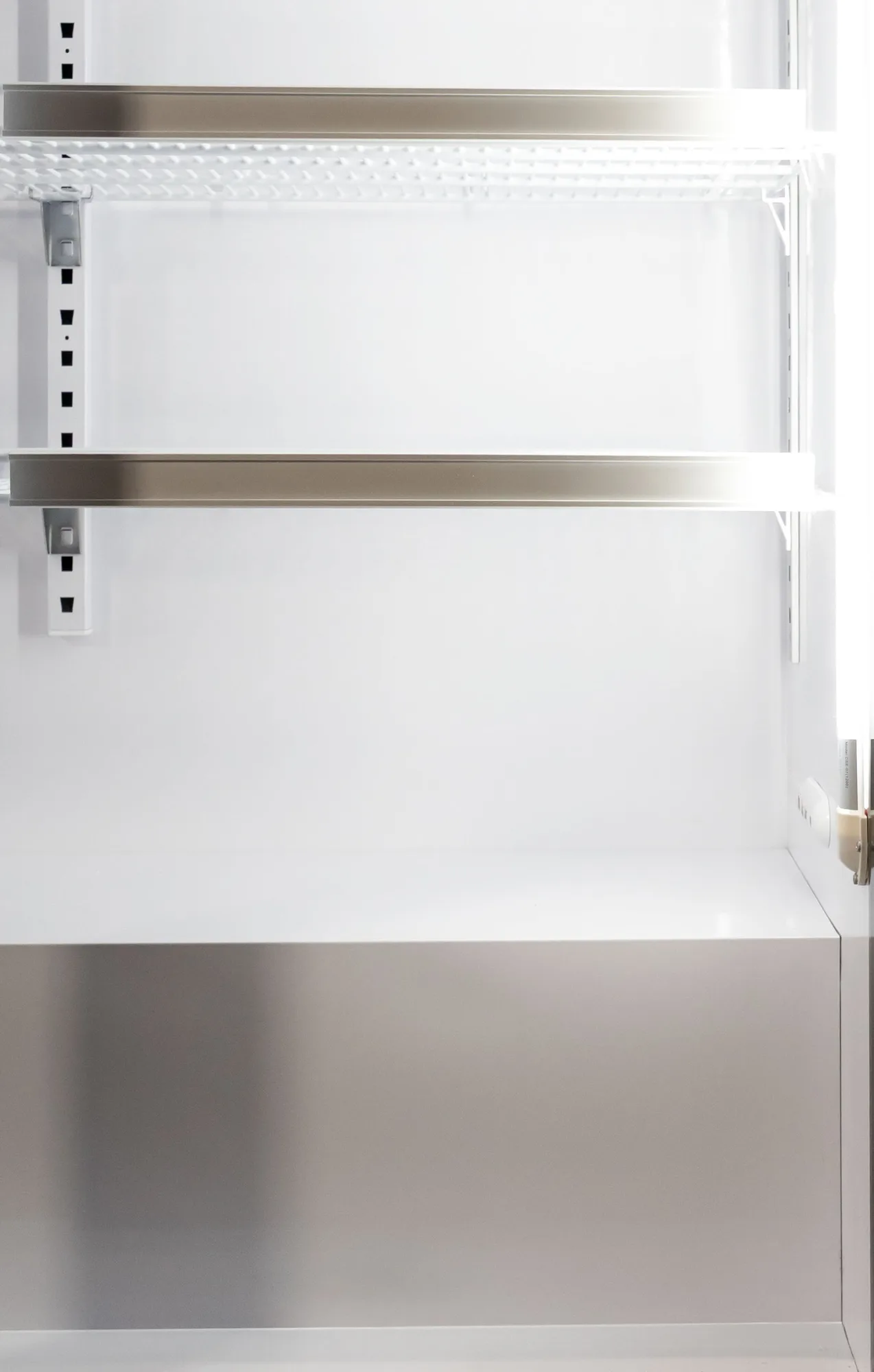 72″ Three (3) Glass Door Display Refrigerator with LED Light, 53 cu. ft. (1500 L), Black