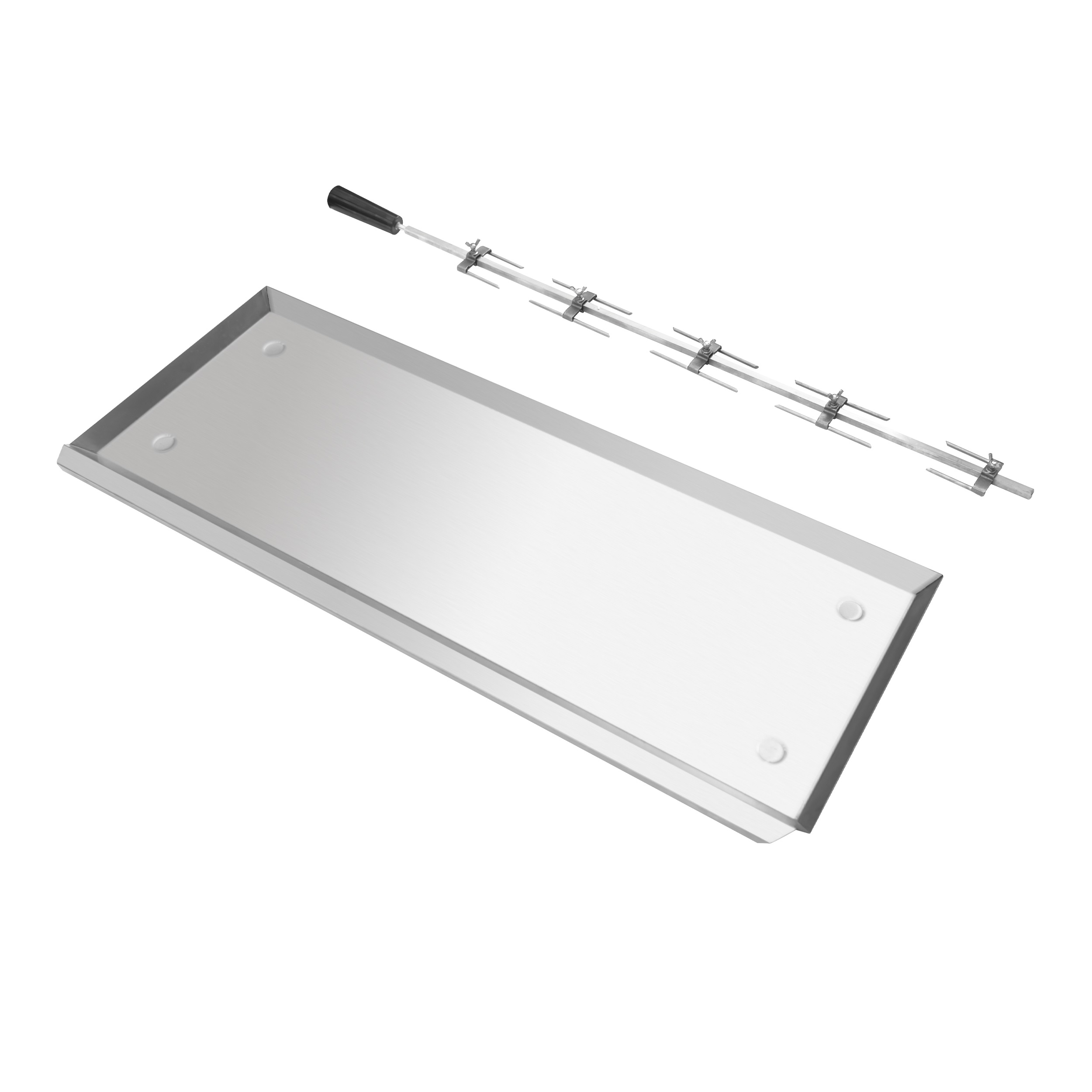 47″ Countertop Natural Gas Rotisserie, 7 Spits, 28 Chicken Capacity, 147,000 BTU