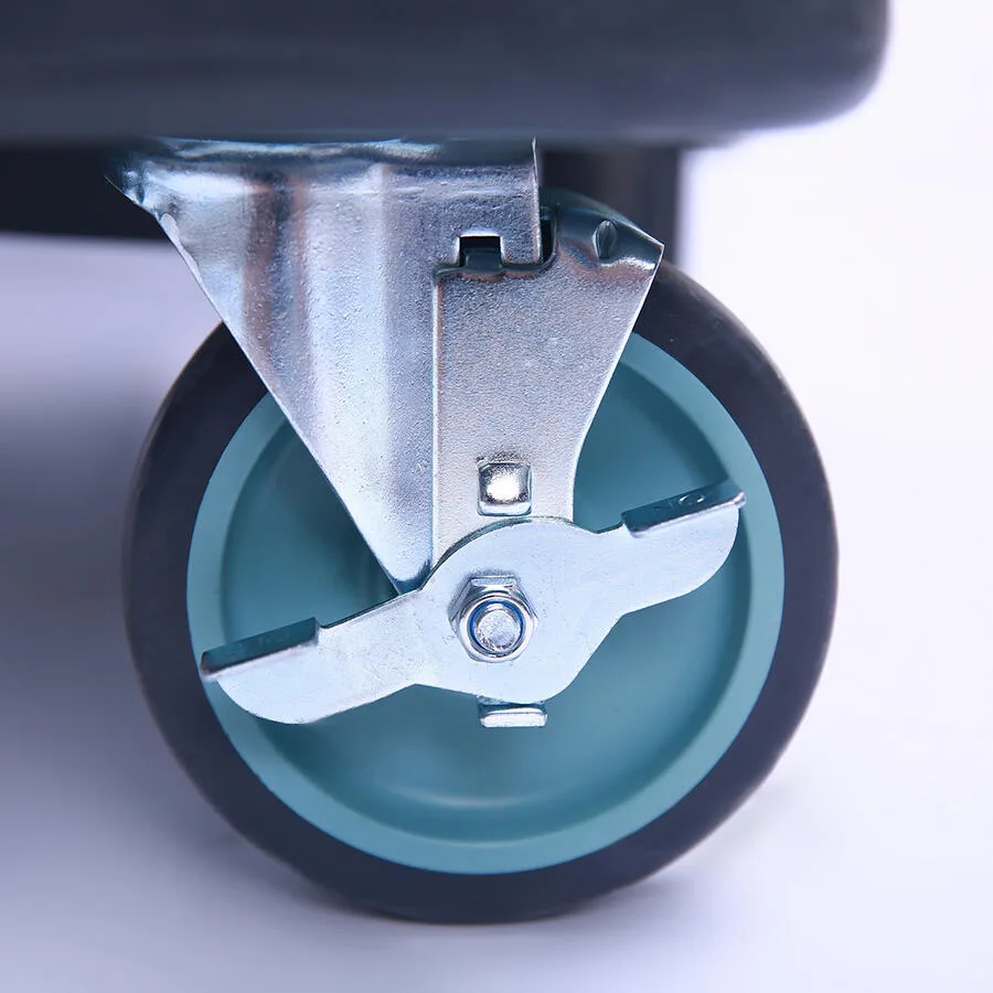 Insulated Ice Caddy with Sliding Lid and 125 lb / 57 kg Capacity