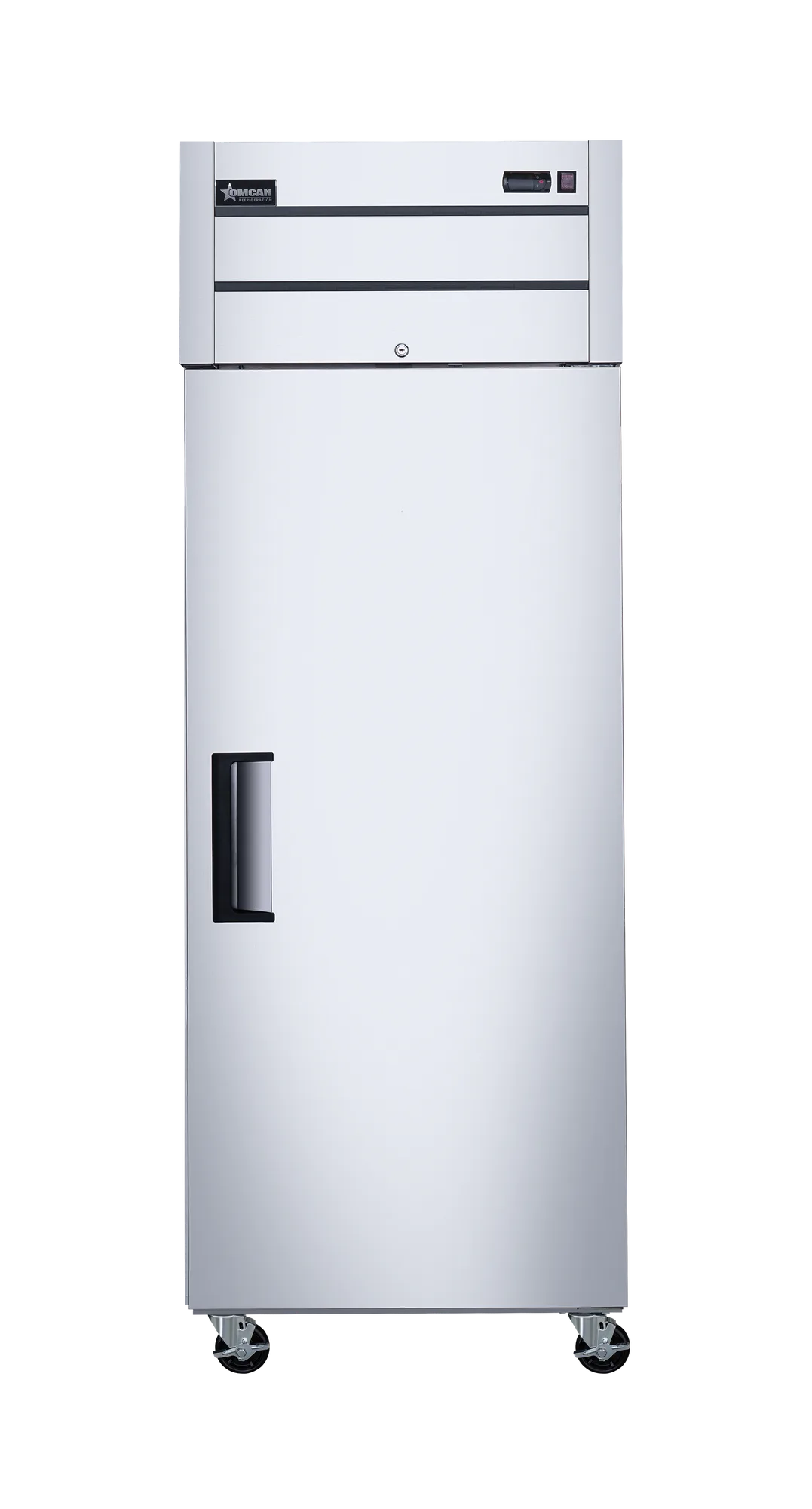 29″ One (1) Door Top Mounted Reach-in Refrigerator, 21.5 cu. ft. (609 L), Stainless Steel