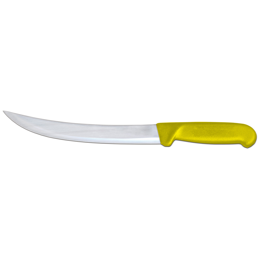 10-inch Breaking Knife with Yellow Polypropylene Handle