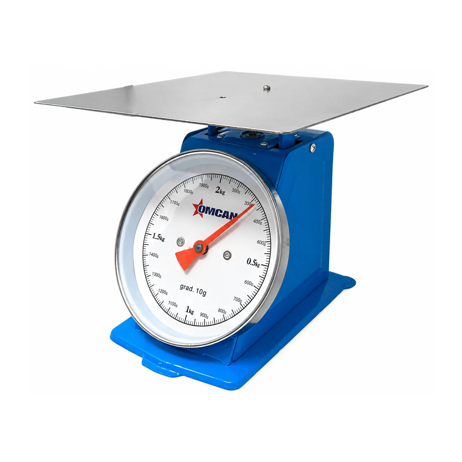 2 kg capacity Dial Spring Scale with Stainless Steel Plate