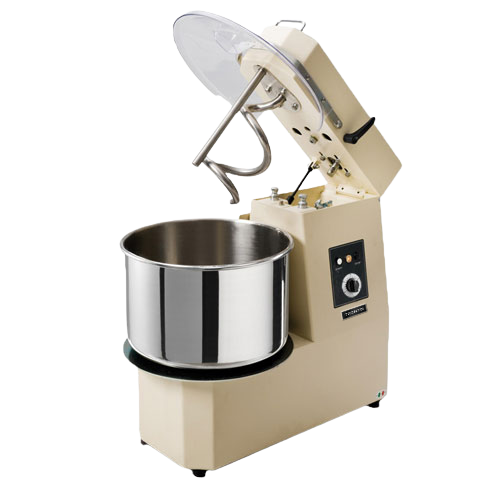 22 QT Spiral Mixer with Removable Bowl and Timer – 120V, 750W