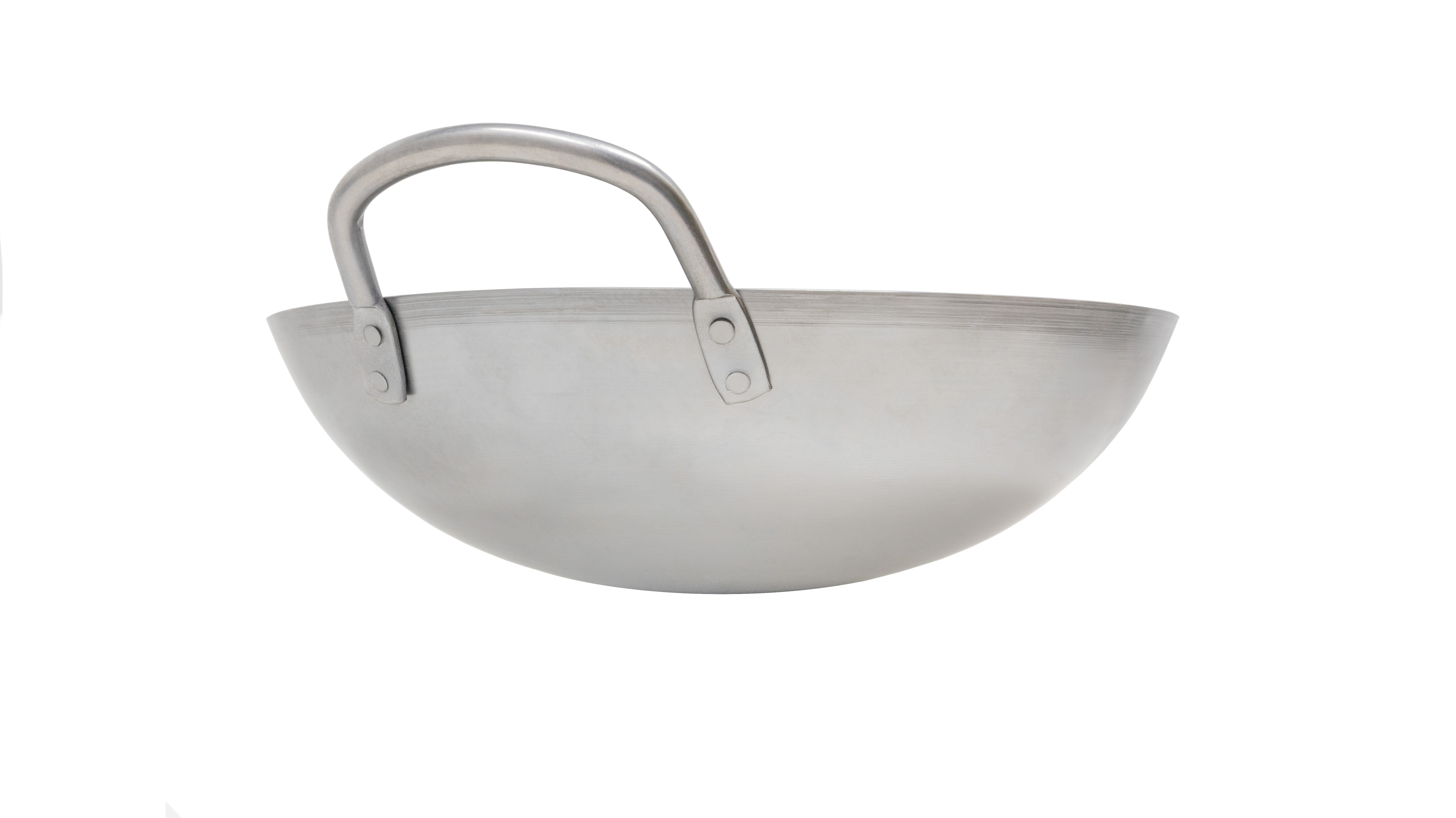 14″ Iron Double Ear Cantonese Wok