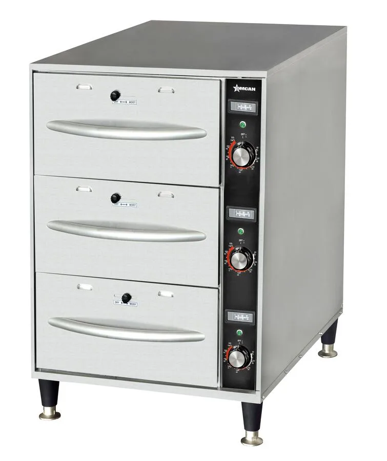 Triple Freestanding Narrow Warming Drawer – 120 V, 1350 W