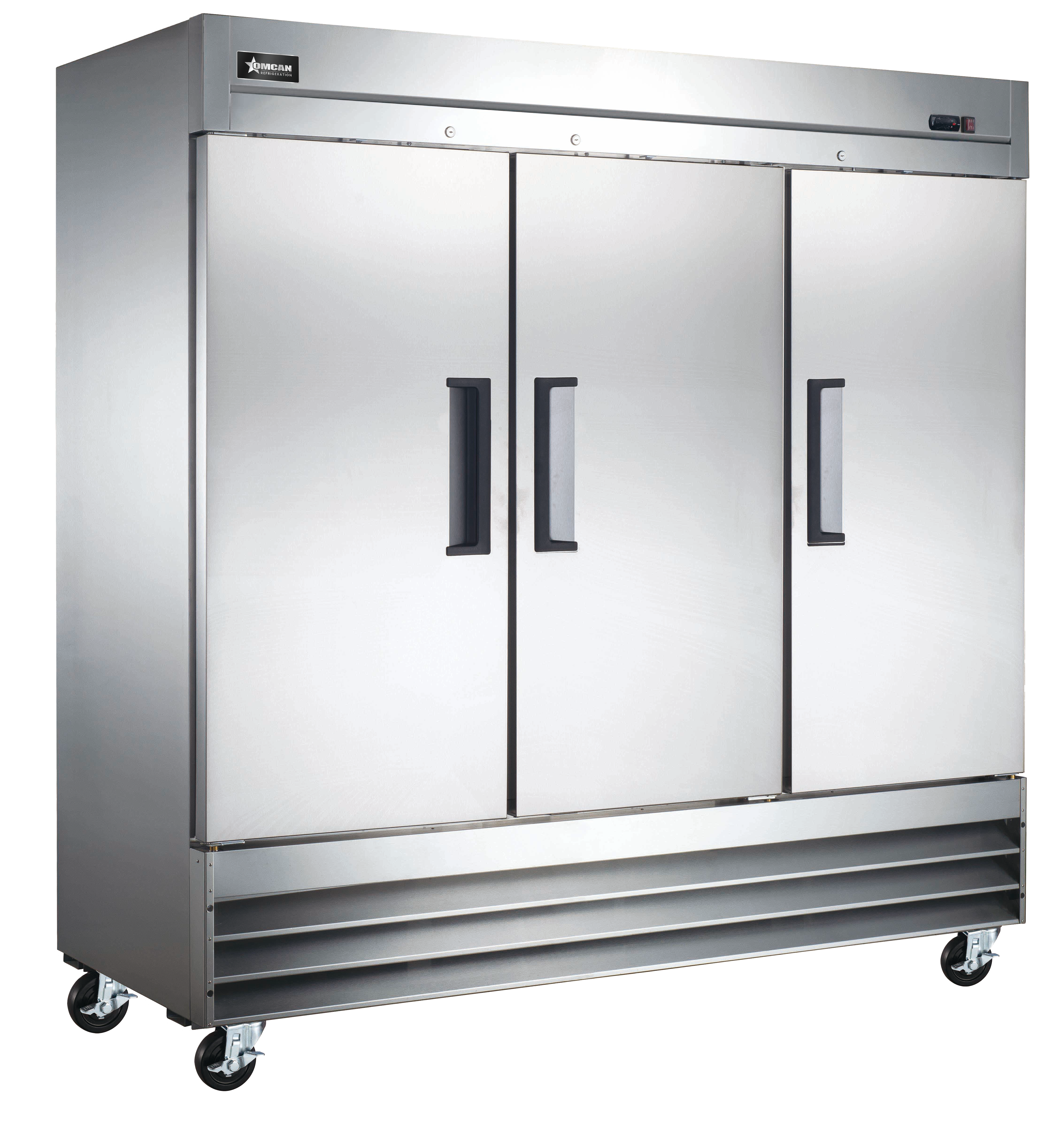 81″ Reach-in Refrigerator, 3 Doors, Stainless Steel, 72 cu.ft (2040 L) Capacity – 110V, 3/4 HP