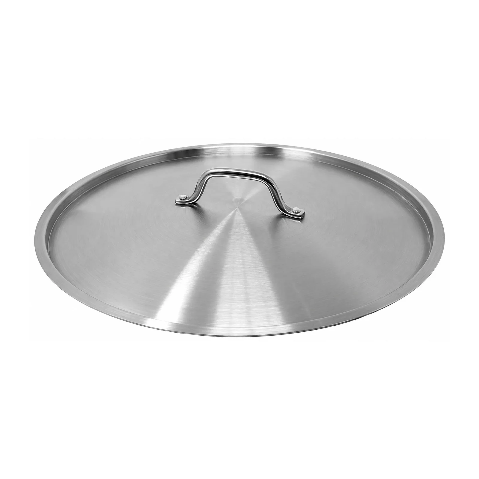 Stainless Steel Replacement Lid for 60 qt Stainless Steel Stock Pots with Lid and 25 qt Stainless Steel Brazier with Lid