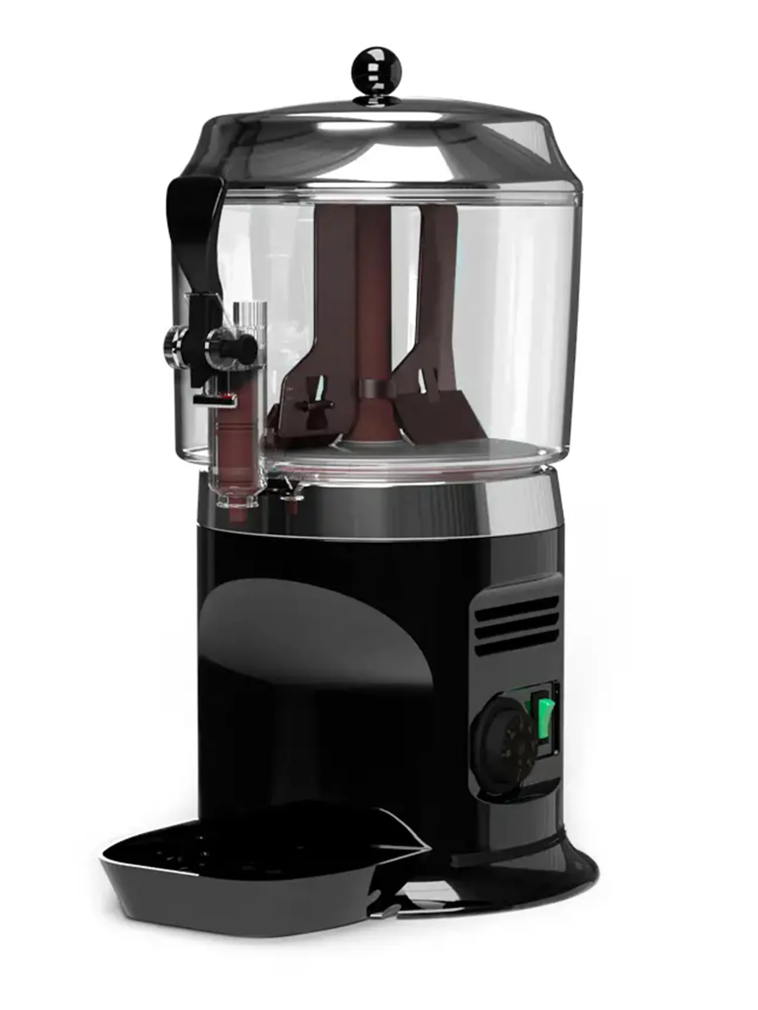 Ugolini Delice 1.3 Gallon (5 L) Hot Chocolate Dispenser – Black