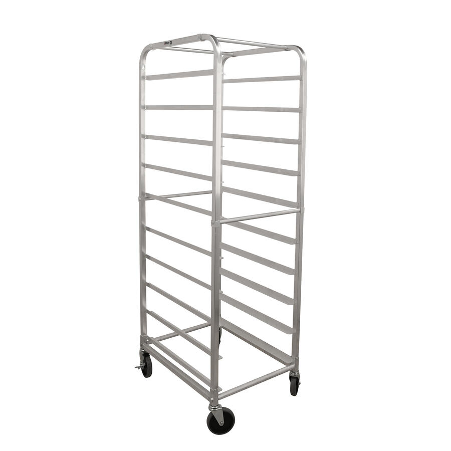 Aluminum Bun Pan Rack with 10 slides and 6″ spacing