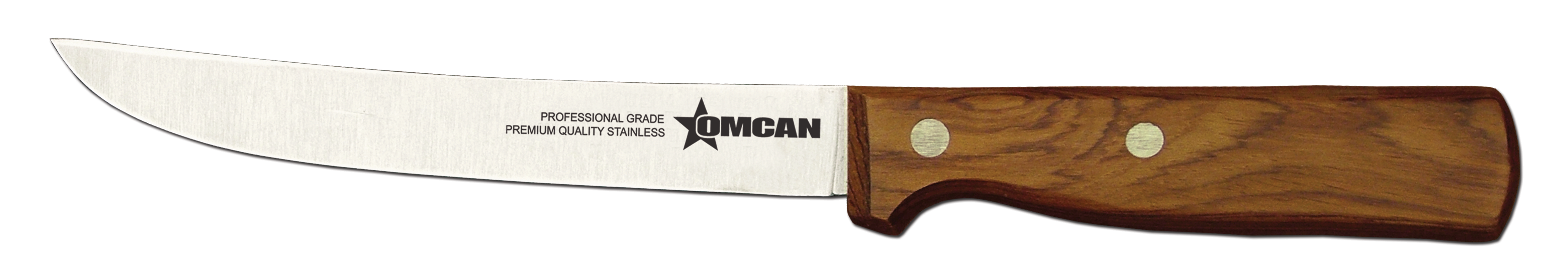6" Straight Blade Boning Knife with Wood Handle