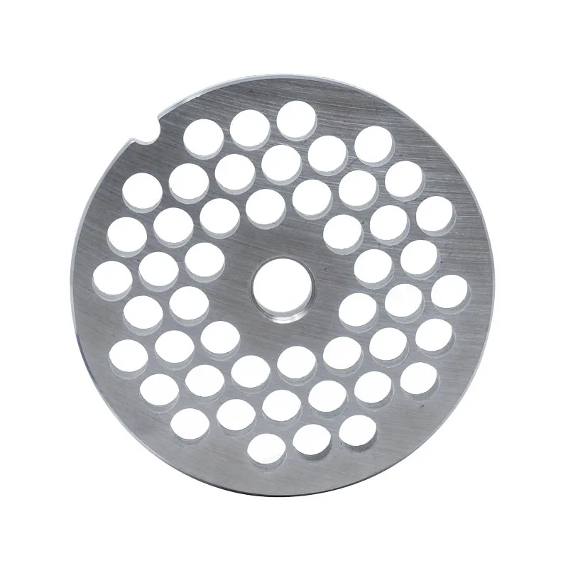 European Style #22 stainless steel plate, hubless, 8 mm (5/16″) – one notch / round