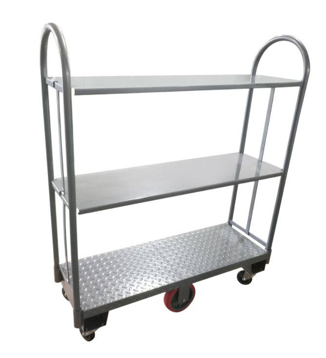 16″ x 48″ Utility Cart – All Gray