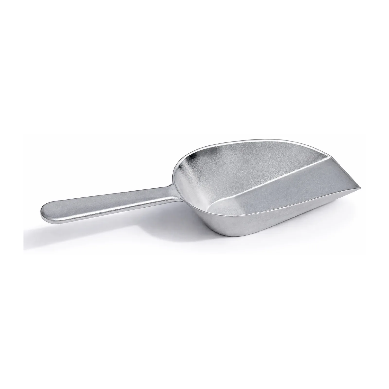16 oz Aluminum Scoop with Flat Bottom
