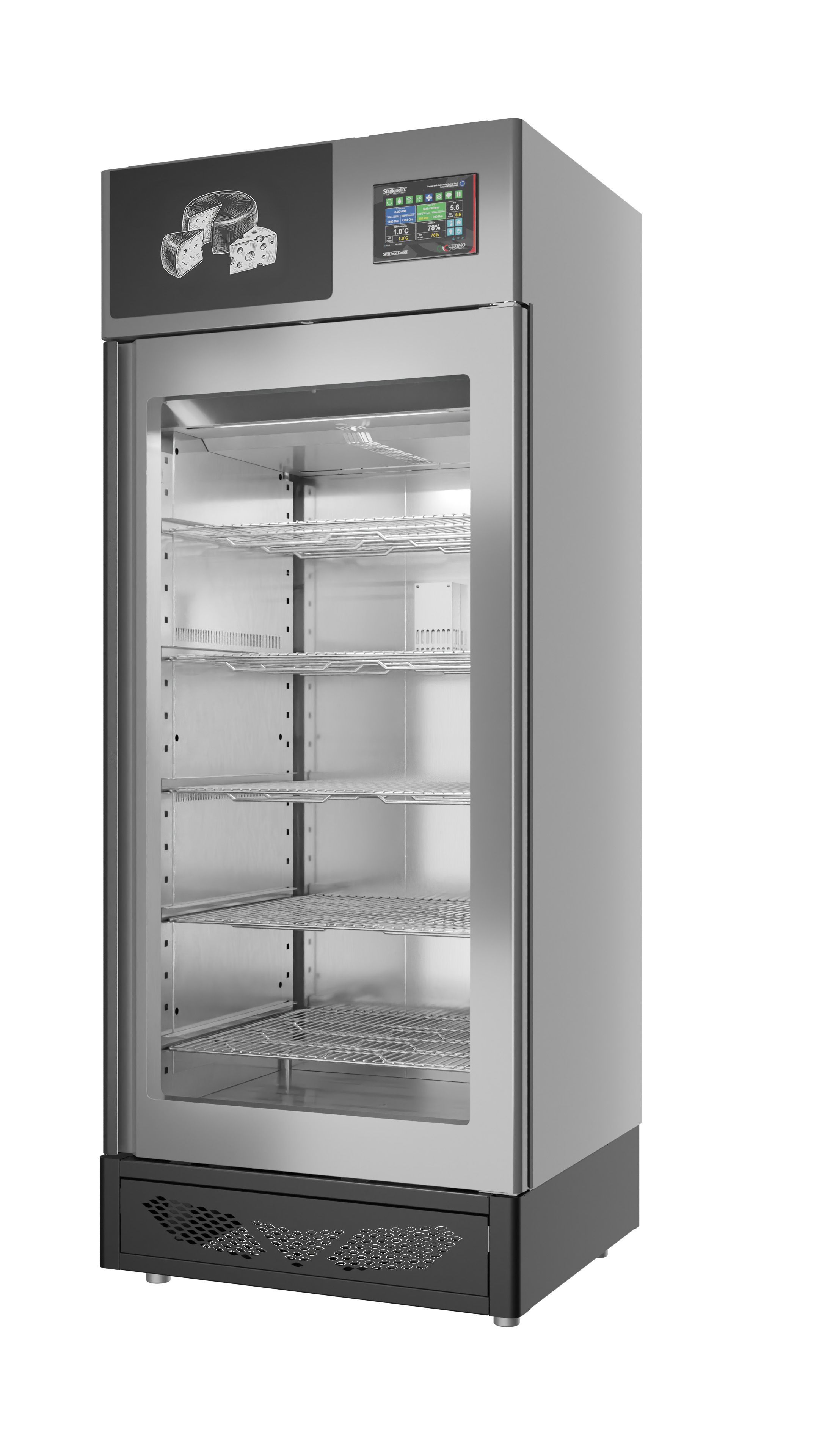 Affinacheese® 150 kg Curing Cabinet with ClimaTouch® and Fumotic®