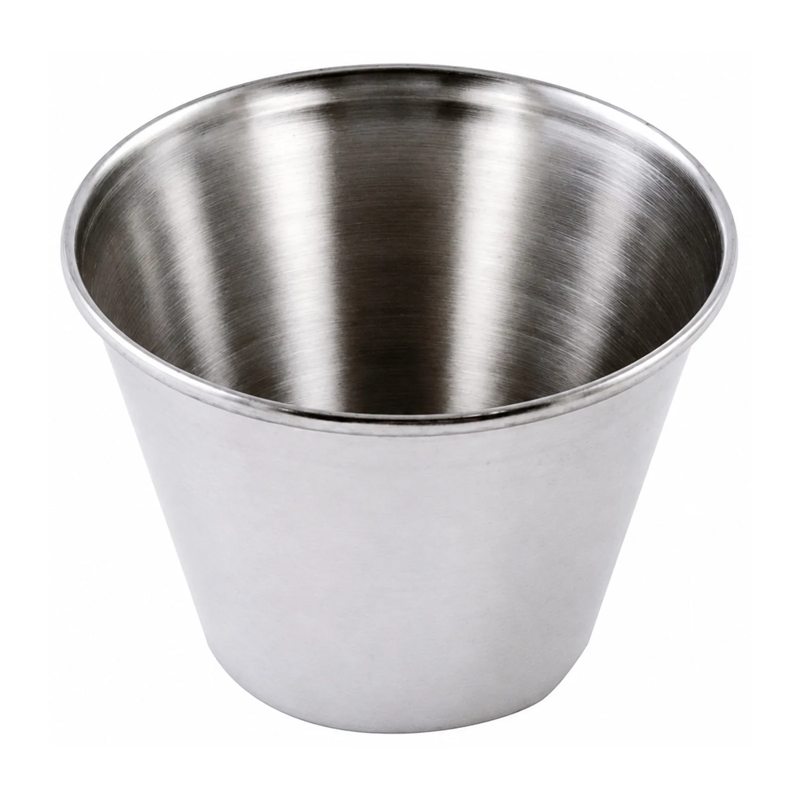 2 1/2 oz Stainless Steel Sauce Cup – Pack of 12