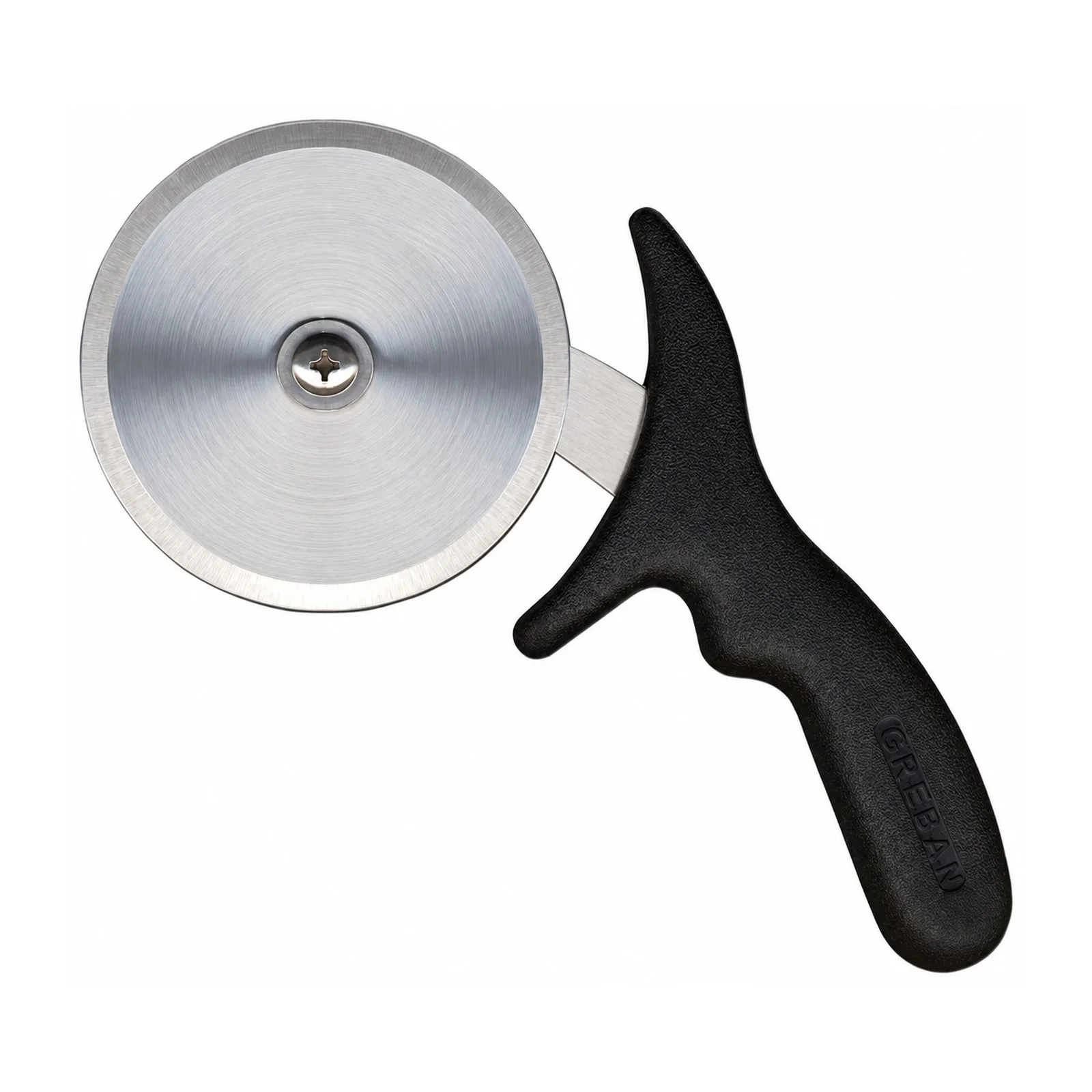 4″ Pizza Cutter with Black Handle