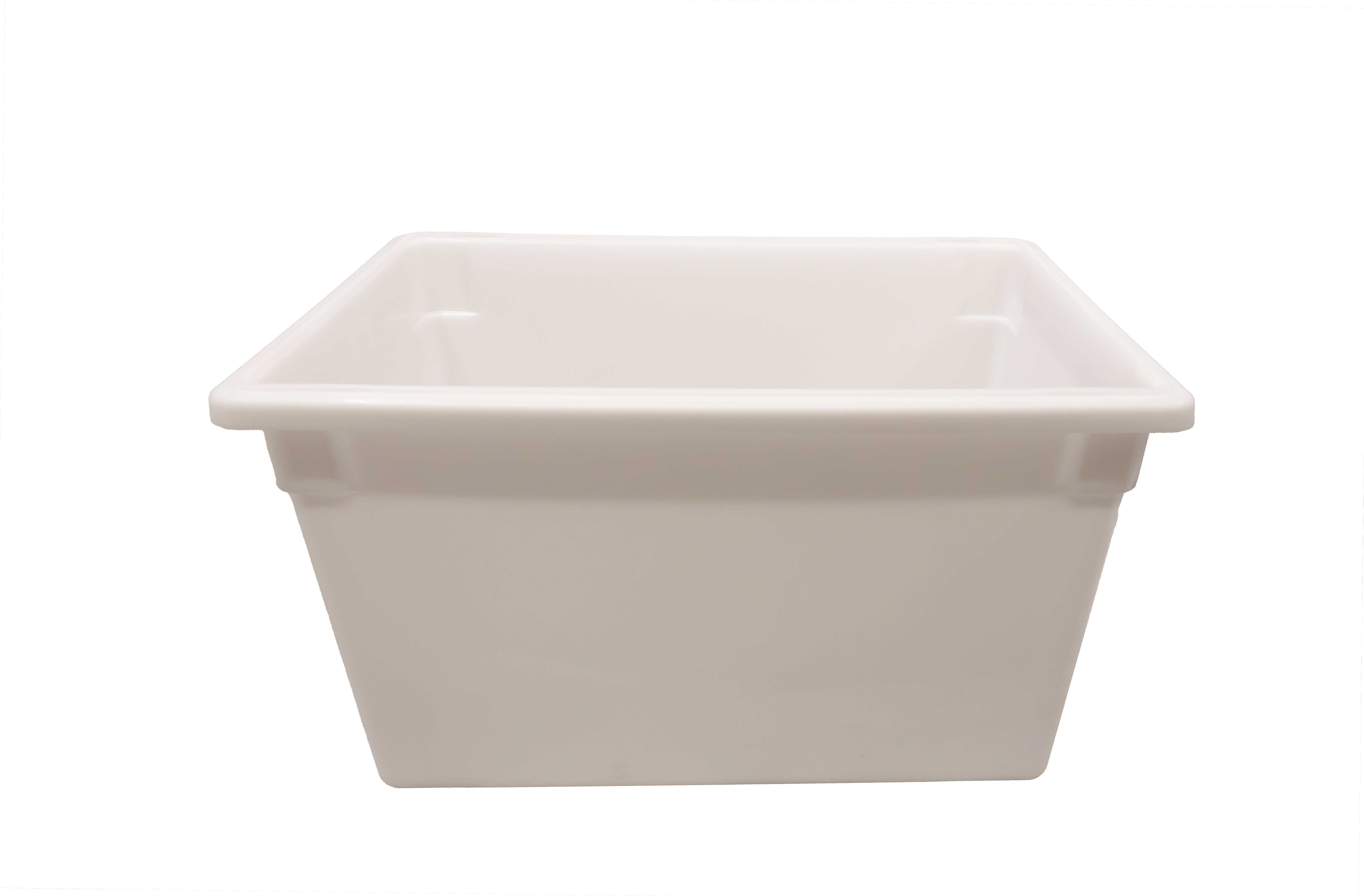 18″ x 26″ x 15″ Polypropylene White Rectangular Food Storage Container