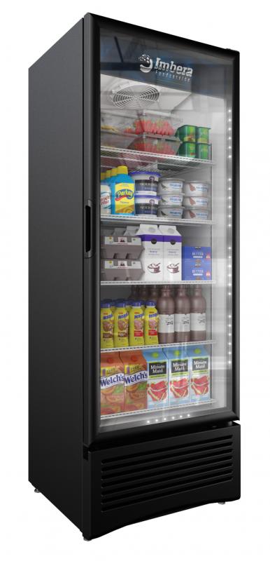 Imbera 30″ One Glass Swing Door Refrigerator with 19.2 cu.ft. capacity, Black