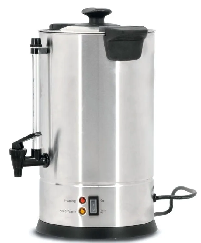 6.3 L / 1.66 Gallon Stainless Steel Coffee Percolator – 43 cups per hour