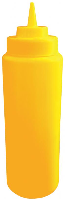 16 oz Yellow-Mustard Condiment Squeeze Bottle – BPA Free