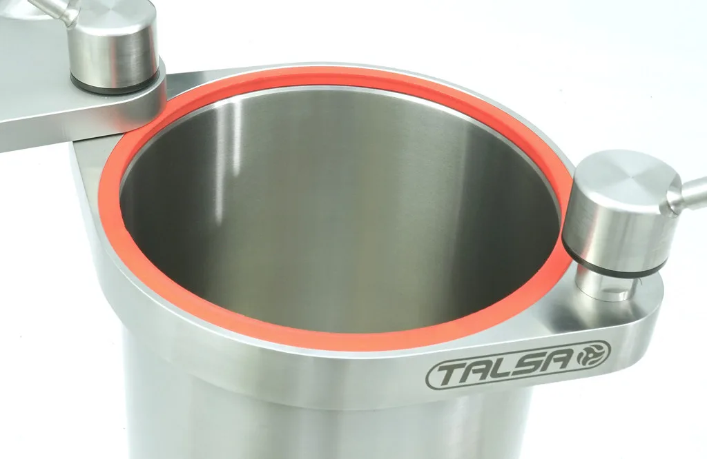 Talsa F50S 95 lb (43 kg) Hydraulic Piston Sausage Stuffer Stainless Steel | Trento – 220V, 1 Phase, 1800W (2.5 HP)