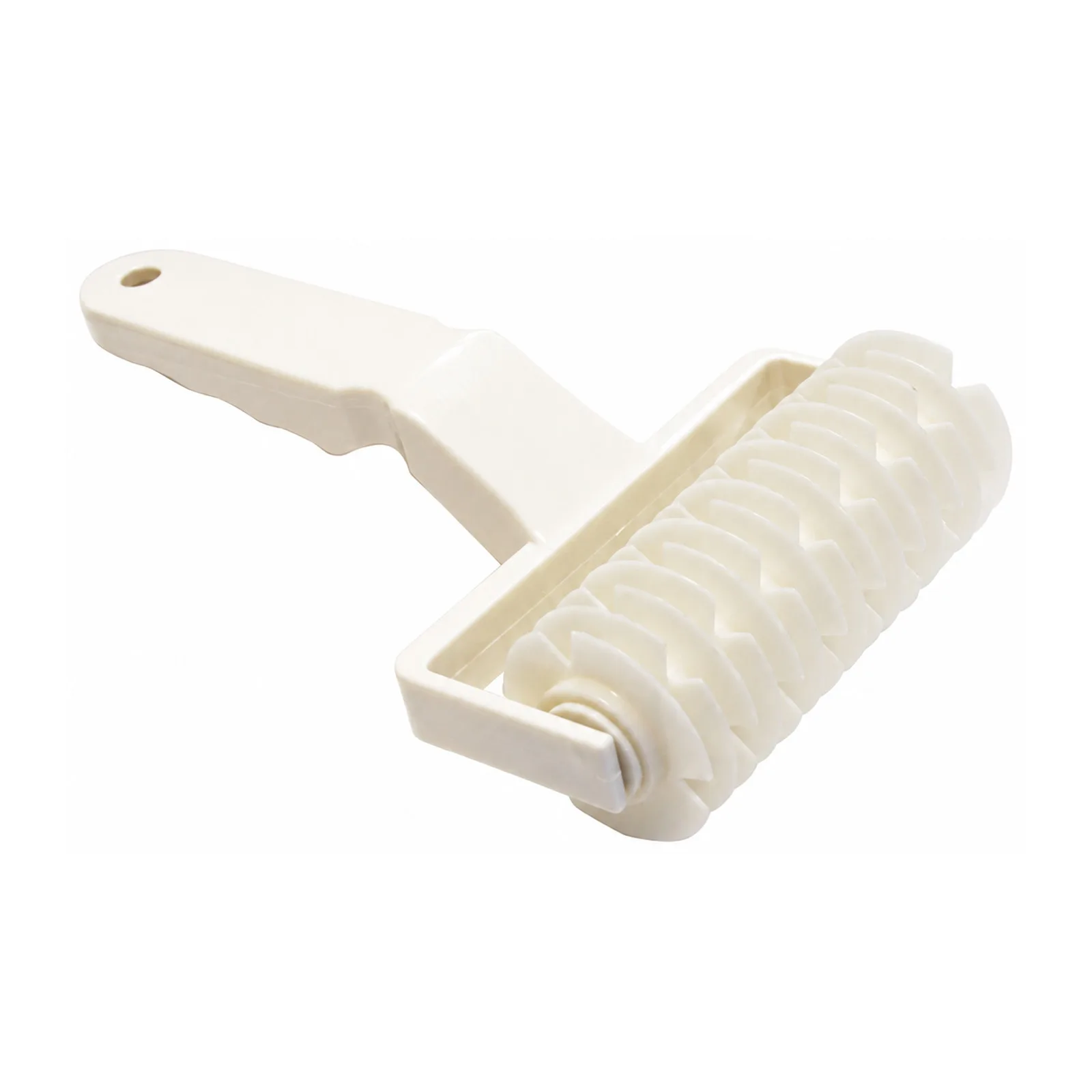 Spiral Pie Roller Docker with Plastic Handle