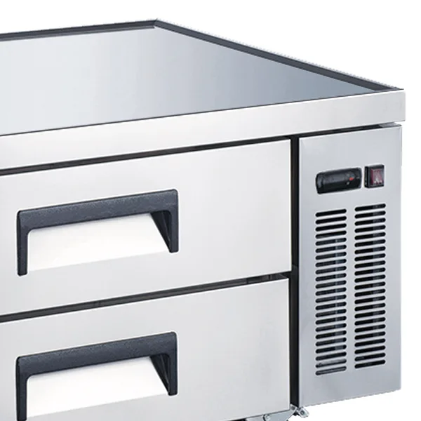 72″ Four (4) Drawer Refrigerated Chef Base, 14 cu. ft. (385 L), Stainless Steel