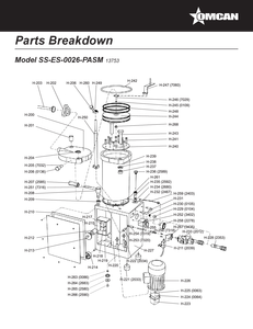 Parts Breakdown