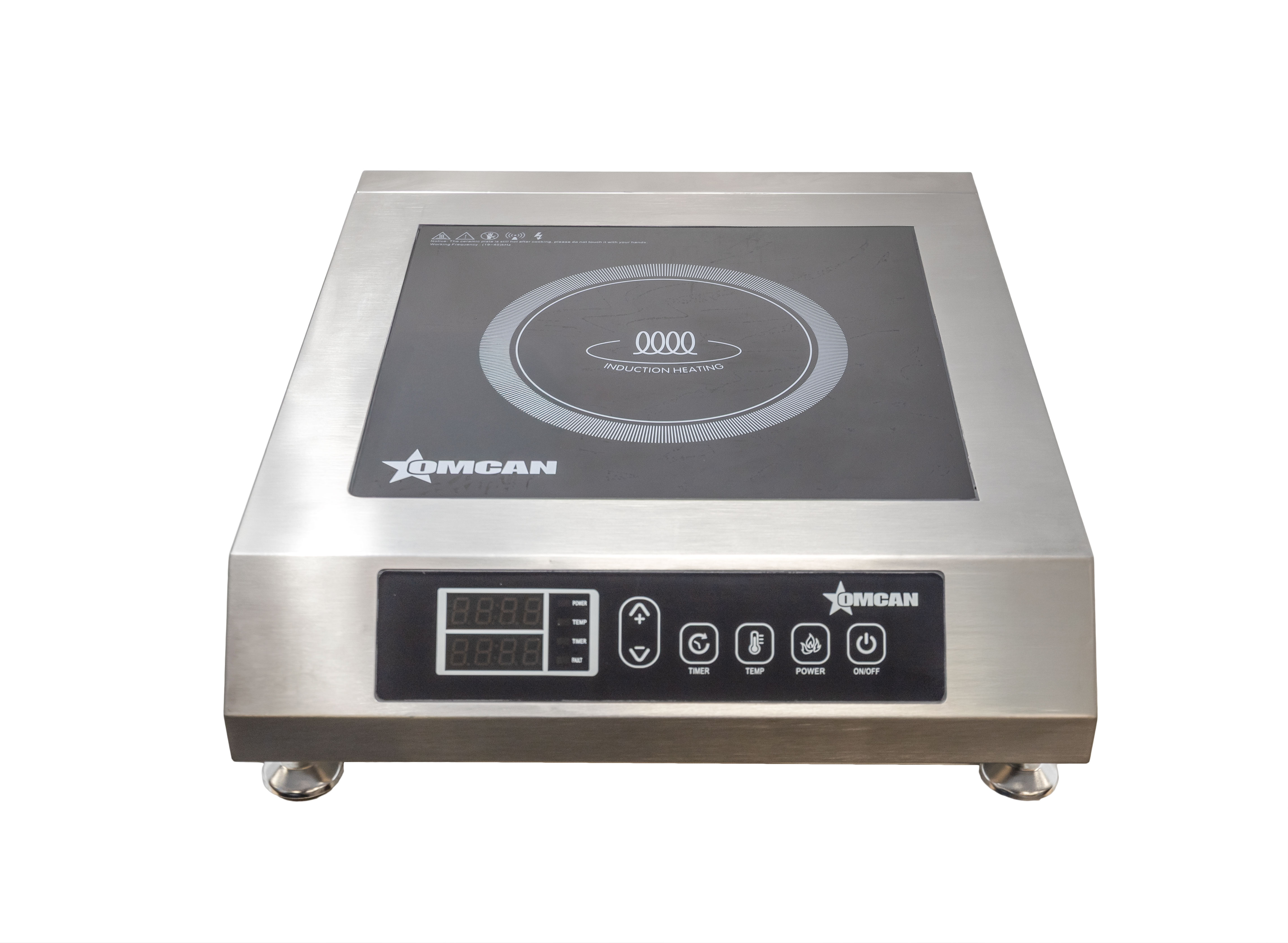 3.4kW Super Wide Commercial Countertop Induction Cooker