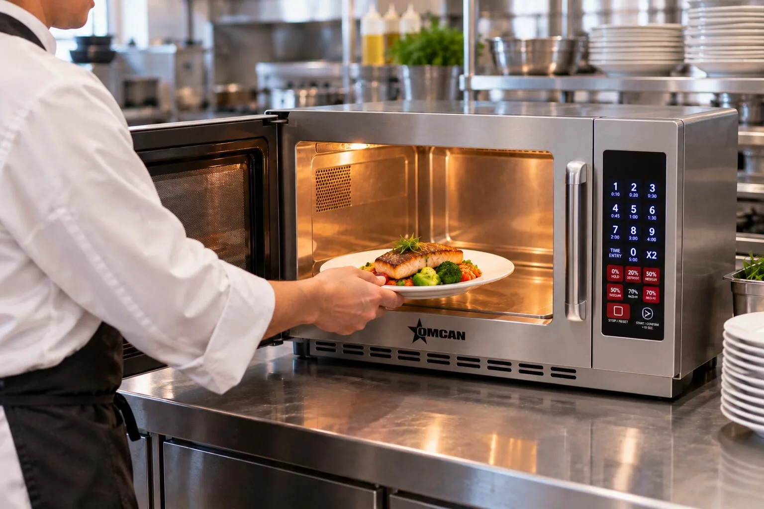 Commercial Microwave