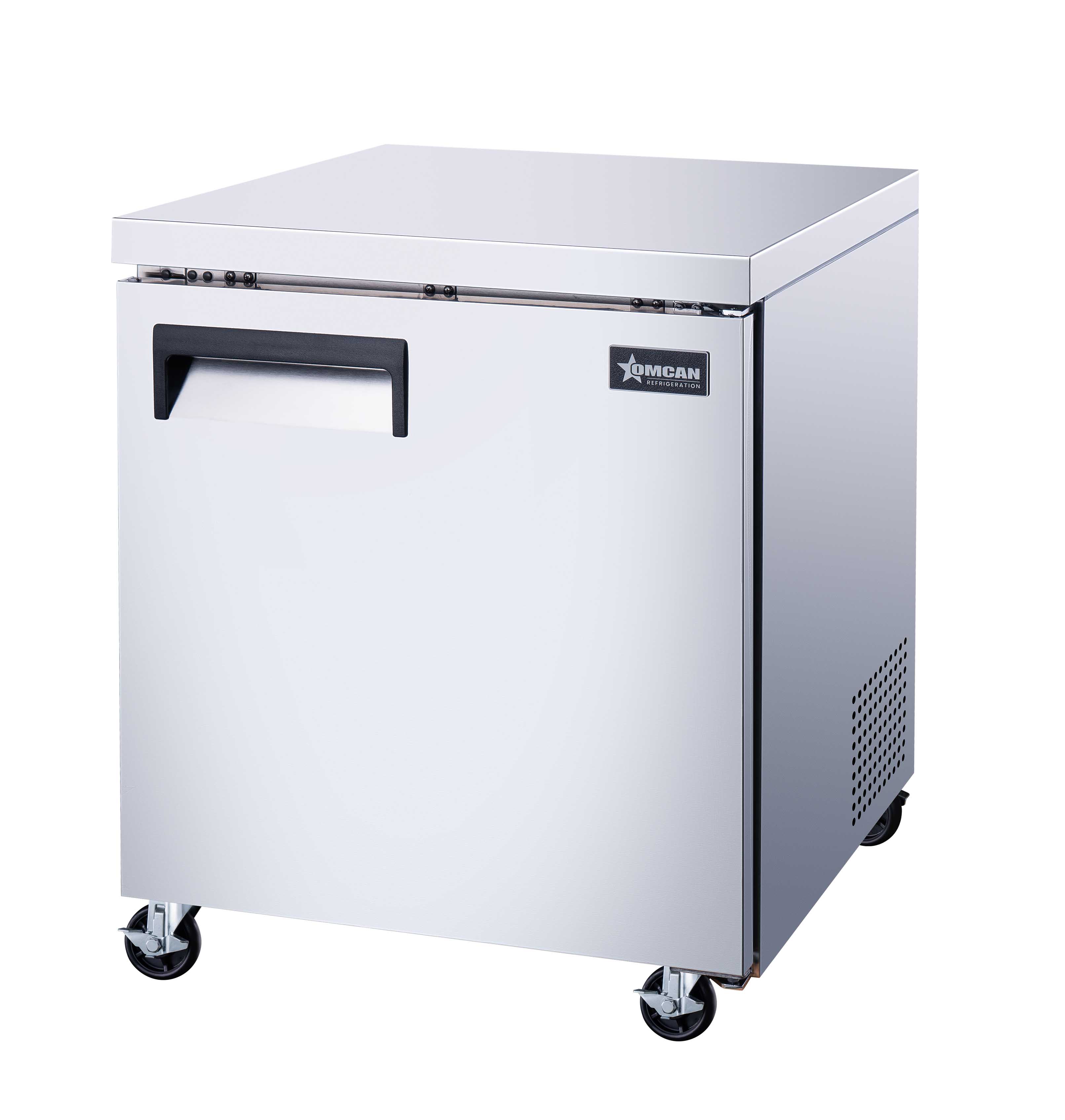 27″ One (1) Door Undercounter Freezer, 6.3 cu.ft. (177 L), Stainless Steel
