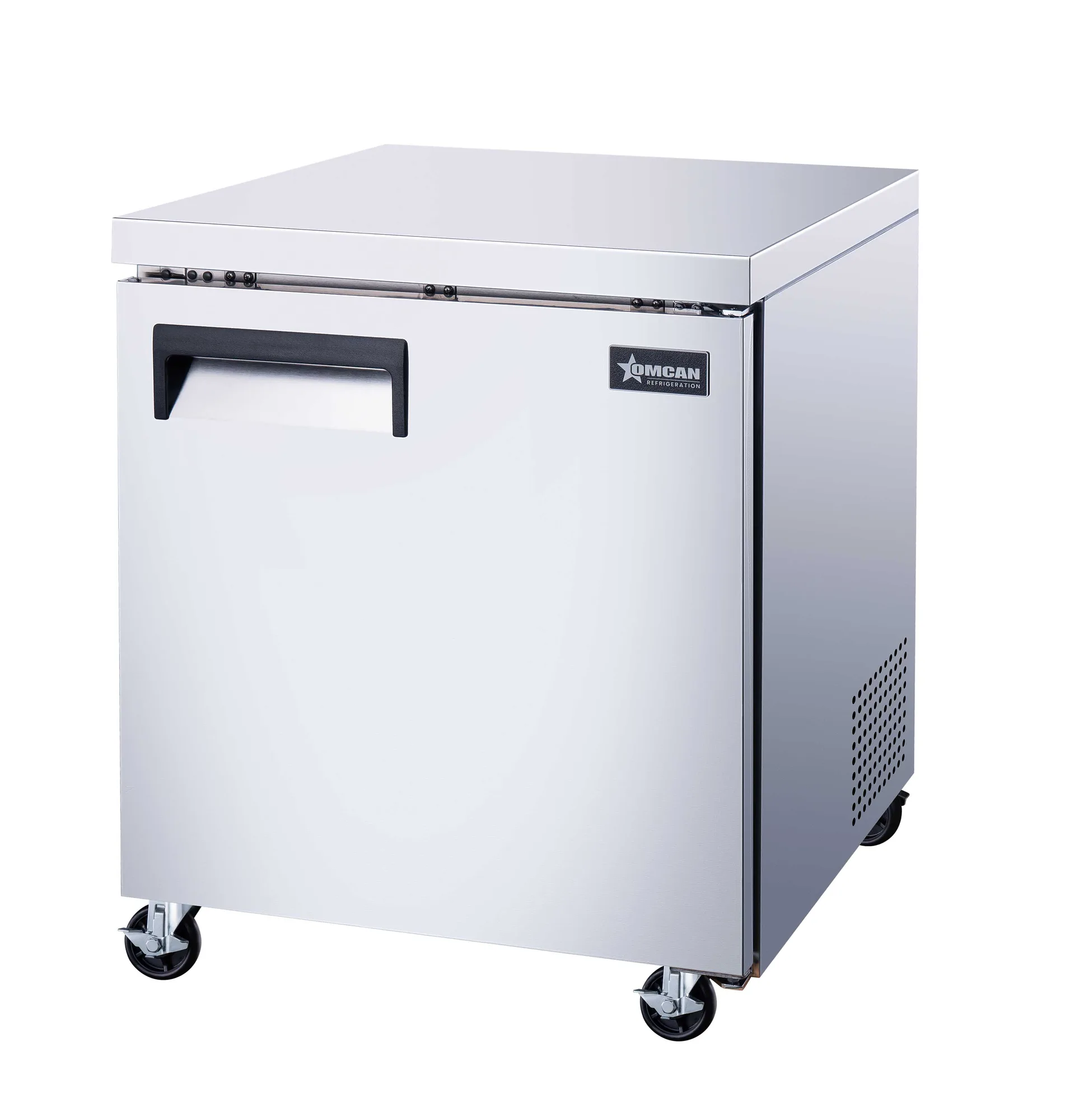 27″ One (1) Door Undercounter Freezer, 6.3 cu. ft. (177 L), Stainless Steel