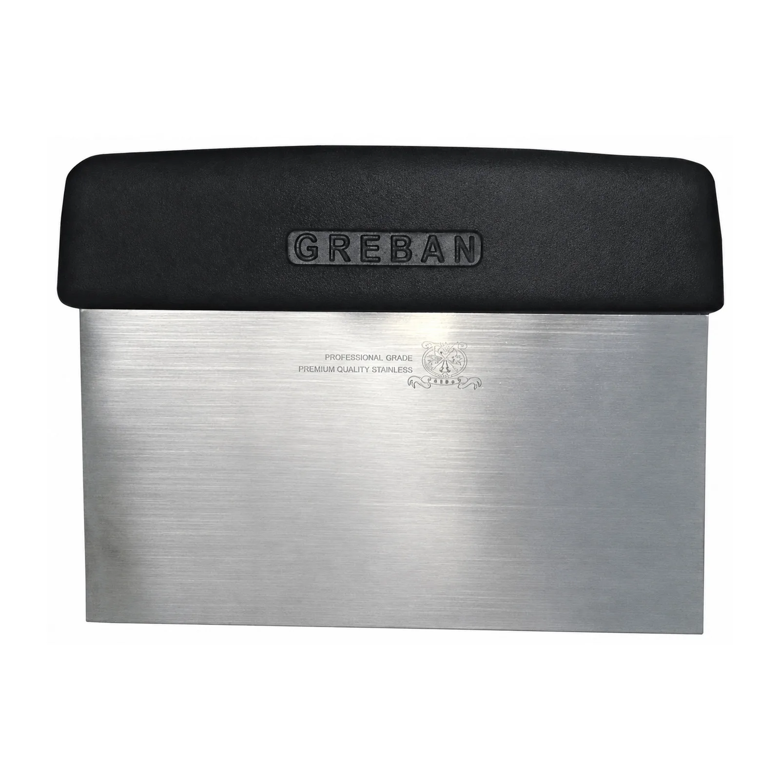 6″ Dough Scraper with Black Handle