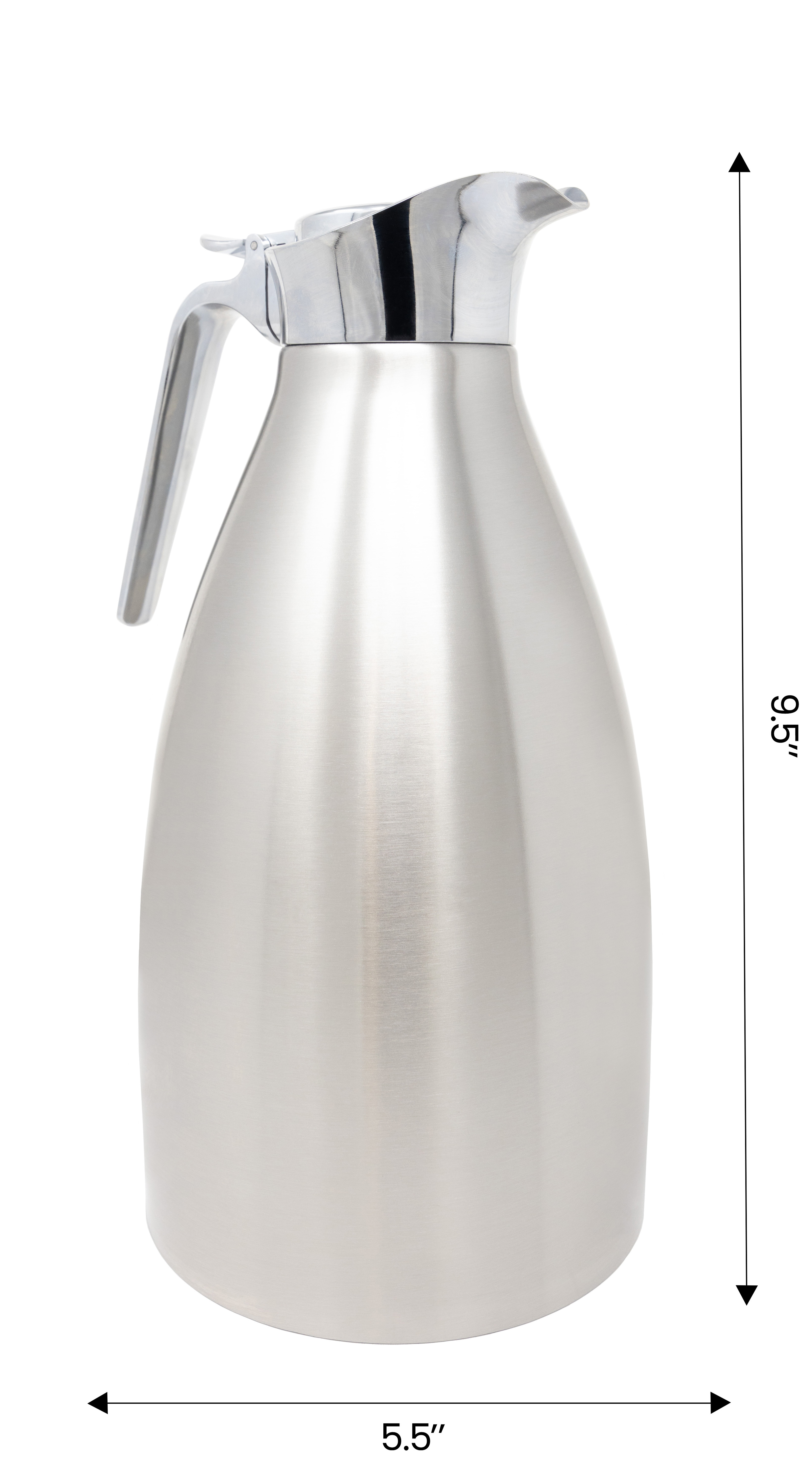Stainless Steel Lined Double Insulated Coffee Server with 1500 mL capacity