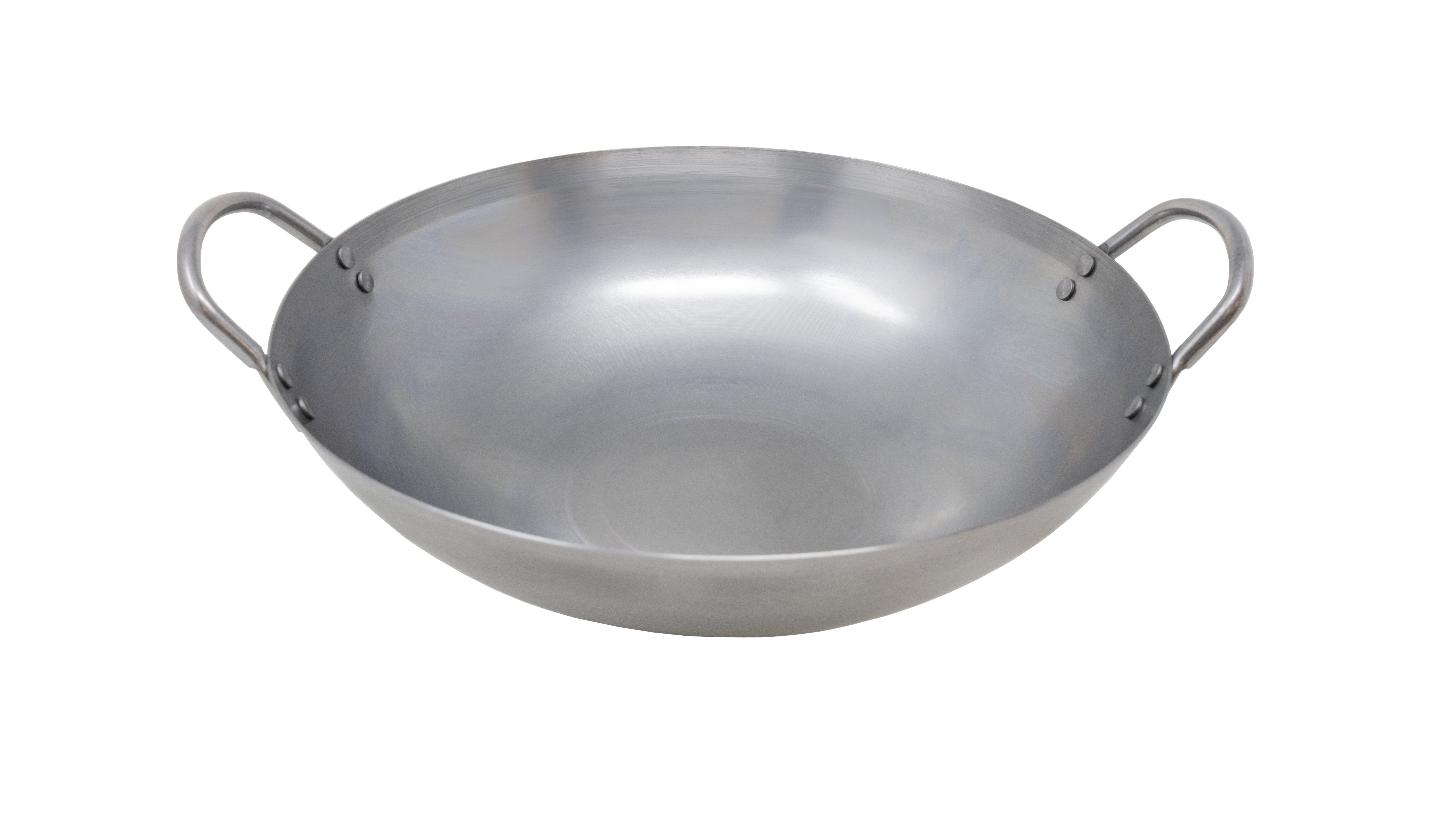 18″ Iron Double Ear Cantonese Wok