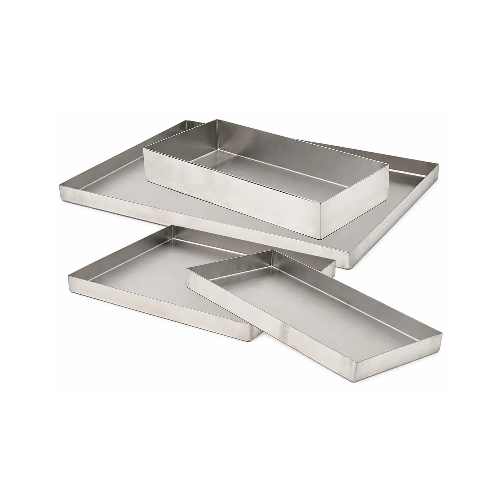 18″ x 6″ x 1″ STAINLESS STEEL PAN