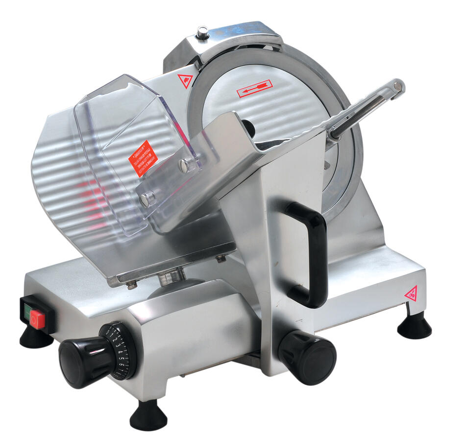 Omcan 10″ Belt-Driven Meat Slicer – 0.2 HP, 110 V