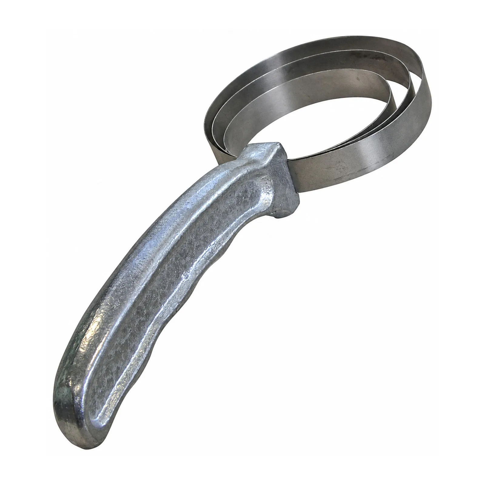Round Stainless Steel Meat Scraper