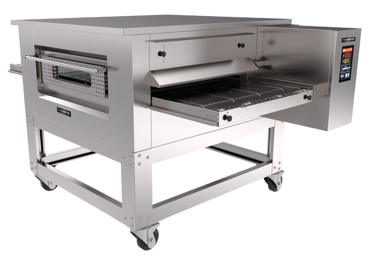 Trento 63″ Electric Conveyor Pizza Oven with 20″ Wide Belt – 230V, 3Ph, 14.20 kW