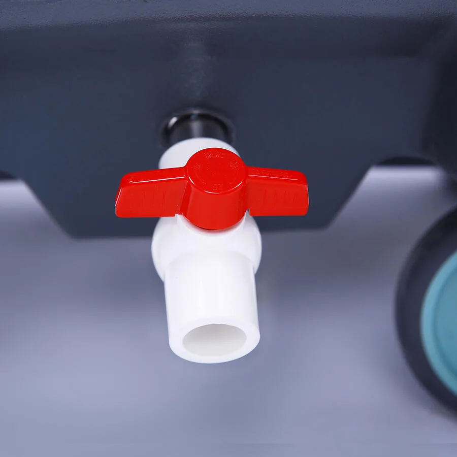 Insulated Ice Caddy with Sliding Lid and 125 lb / 57 kg Capacity