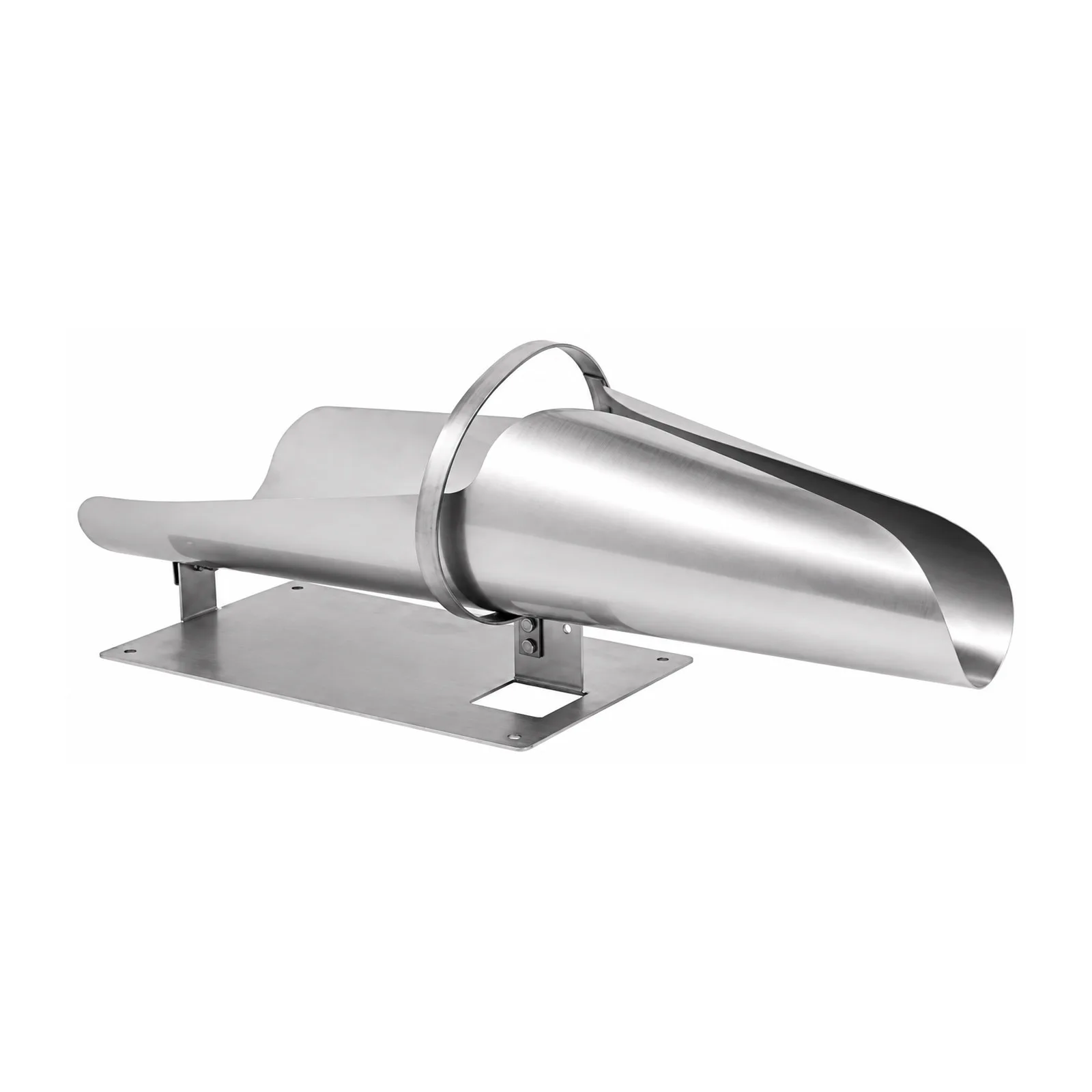 Large Stainless Steel Stuffing Horn, NSF Certified