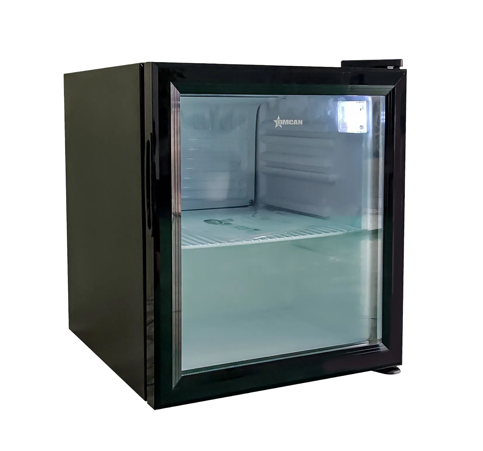 17″ One (1) Glass Door Countertop Display Refrigerator, 1.84 cu. ft. (52 L), Black